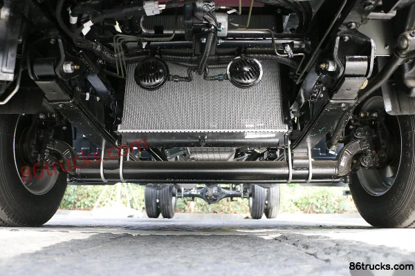 Foton Auman M Card 2.0L 127 hp 4X2(6 wheels) CNG 3.535m Row Half Cage Small Truck Chassis (1) | 86Trucks
