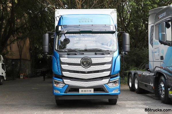 Foton Auman Planet 300 hp 4X2(6 wheels) 6.8m AMT Automatic Refrigerated Truck Exterior (2) | 86Trucks