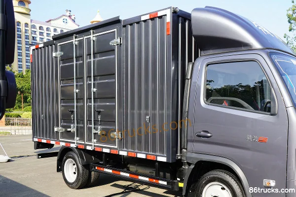 Foton Forland S1 1.5L 136hp 4X2(6 wheels) Gasoline 3.7m AMT Single-row Van Light Truck Body (3) | 86Trucks