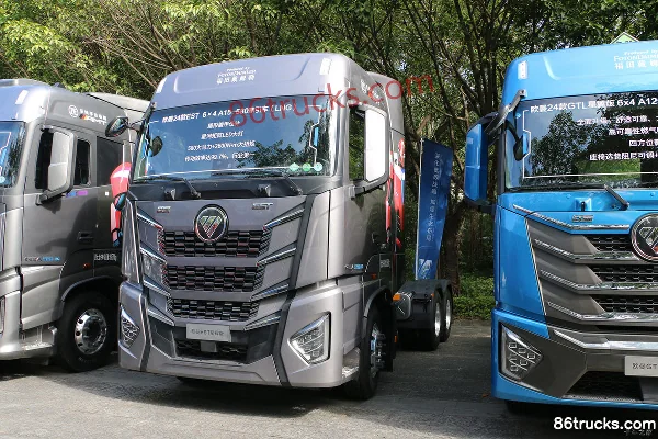 Foton AumanEST Star Edition 580 hp 6X4(10 wheels) LNG Automatic Tractor Truck Exterior (3) | 86Trucks