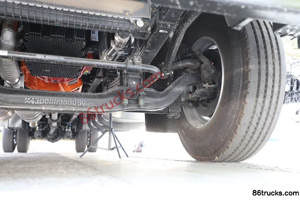 Foton Ouhang R pro série 260 ch 4X2(6 roues) 9,78 m AMT automatique fourgon camion porteur Châssis (3) | 86Trucks