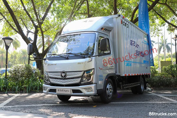 Foton Aumark X 158 hp 4X2(6 wheels) 4.14m single-row van light truck Exterior (3) | 86Trucks
