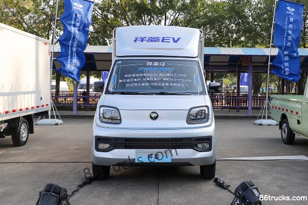 Foton Xiangling Q 3T 3.09m single row electric cage micro truck (standard cargo box) 41.86kWh 4X2(6 wheels) Exterior (2) | 86Trucks