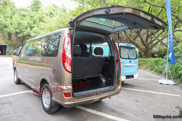 Foton Business Vehicle Fenjing G5 2023 Comfort 160hp 2.4L Gasoline 9-Seat Light Bus Cargo Box (1) | 86Trucks
