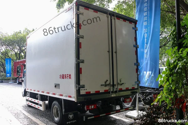 Foton Auman Express Arctic Bear Pro 163hp 4X2(6 wheels) 4.085m refrigerated truck Body (3) | 86Trucks