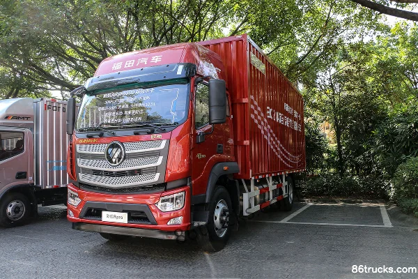 Foton Auhang R Pro 270hp 4X2(6 wheels) 6.8m AMT automatic wing-opening box cargo truck Exterior (3) | 86Trucks