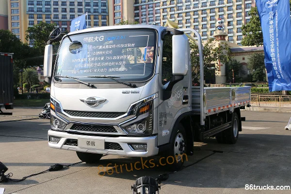 Foton Times Linghang Grand G 163ch 4X2(6 roues) 4.17m cabine simple plateau léger (WLY 8 vitesses) Extérieur (3) | 86Trucks
