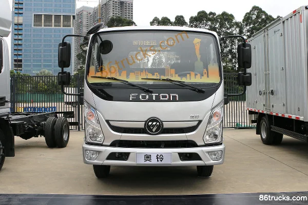 Foton Auling Xinjieyun Pro 2.0T 150 hp 4X2(6 wheels) CNG 4.17m single row flatbed light truck Exterior (2) | 86Trucks