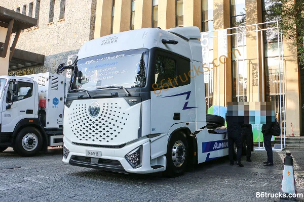 Foton Auman Galaxy 6X4(10 roues) tracteur routier électrique pur 513 kWh Extérieur (3) | 86Trucks