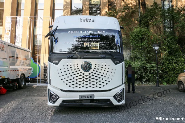 Foton Auman Galaxy 6X4(10 roues) tracteur routier électrique pur 513 kWh Extérieur (2) | 86Trucks
