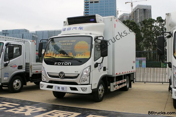 Foton Aoling New Jieyun Youth Invincible Edition 146 hp 4X2(6 wheels) 4.085m Refrigerated Truck Exterior (3) | 86Trucks