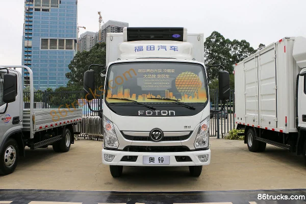 Foton Aoling New Jieyun Youth Invincible Edition 146 hp 4X2(6 wheels) 4.085m Refrigerated Truck Exterior (2) | 86Trucks