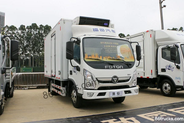 Foton Aoling Xinjieyun Édition Jeunesse Invincible 146 ch 4X2(6 roues) 4,085 m camion frigorifique Extérieur