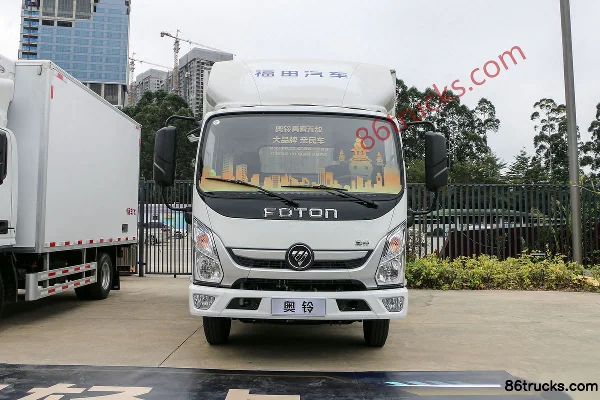 Foton Aoling Xinjieyun Qingchun Feiyang Edition 151ch 4X2(6 roues) 4,14m camion léger à fourgon cabine simple Extérieur (2) | 86Trucks