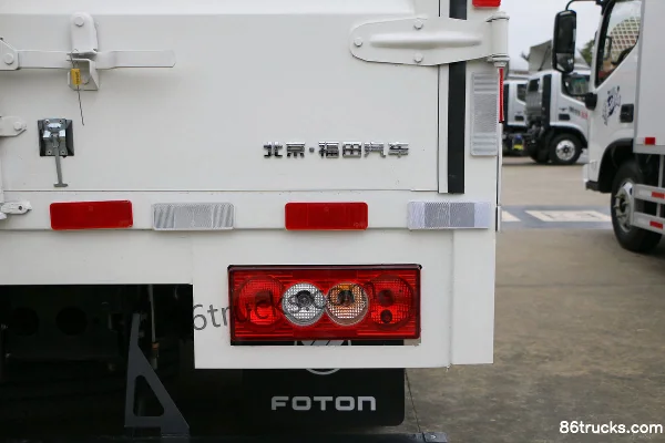 Foton Aoling Xinjieyun Qingchun Feiyang Edition 151ch 4X2(6 roues) 4,14m camion léger à fourgon cabine simple Carrosserie (3) | 86Trucks