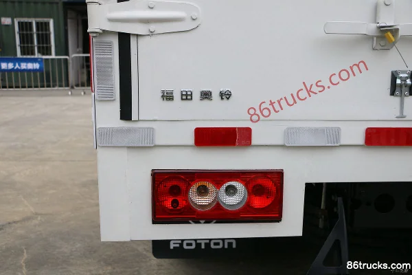 Foton Aoling Xinjieyun Qingchun Feiyang Edition 151ch 4X2(6 roues) 4,14m camion léger à fourgon cabine simple Carrosserie (2) | 86Trucks