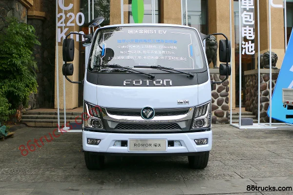 Foton King Kong S1EV 4X2(6 wheels) 3.7m Single-row Pure Electric Dump Truck 106.95kWh Exterior (2) | 86Trucks