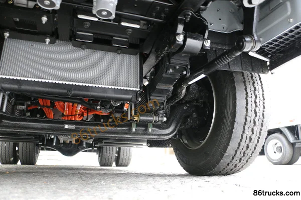 Foton King Kong S1EV 4X2(6 wheels) 3.7m Single-row Pure Electric Dump Truck 106.95kWh Chassis (3) | 86Trucks