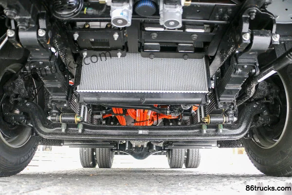 Foton King Kong S1EV 4X2(6 wheels) 3.7m Single-row Pure Electric Dump Truck 106.95kWh Chassis (1) | 86Trucks