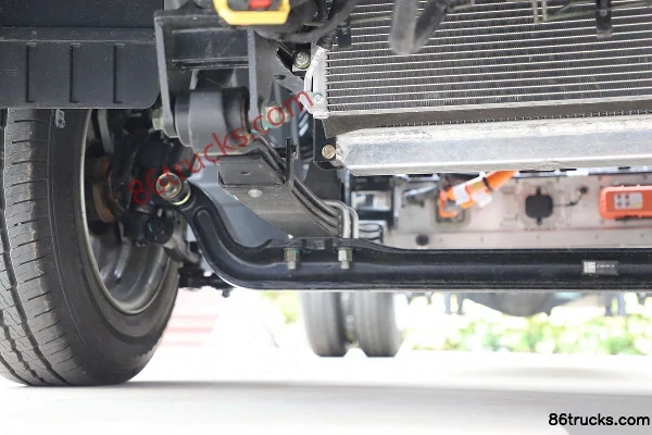 Foton Zhilan EM 4.5T 3.815m single-row pure electric flatbed light truck 59.4kWh 4X2(6 wheels) Chassis (2) | 86Trucks