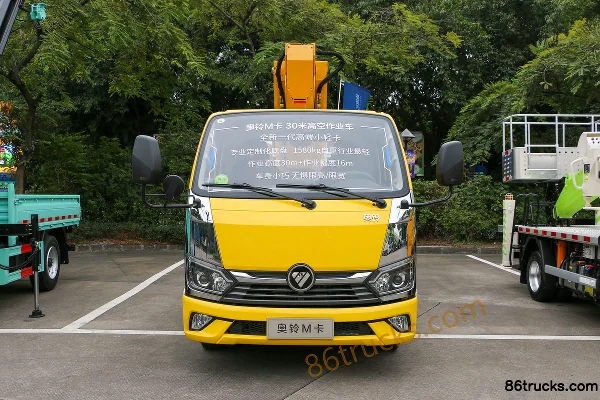 Foton Aoling M Card 122 ch 4X2(6 roues) camion nacelle élévatrice Extérieur (2) | 86Trucks