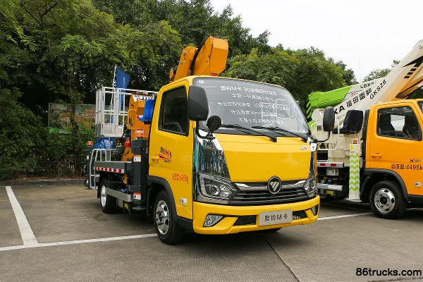 Foton Aoling M Card 122 ch 4X2(6 roues) camion nacelle élévatrice Extérieur