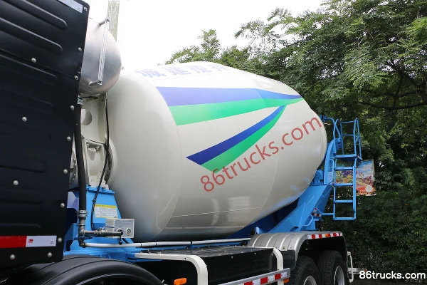 Foton Auman Planet 31T 8X4(12 wheels) 6.86m³ Pure Electric Concrete Mixer Truck 350kWh Body (1) | 86Trucks