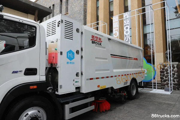 Foton Zhilan ET5 4X2(6 roues) camion balayeur à pile à combustible (Proloco) 504,58 kWh Carrosserie (1) | 86Trucks