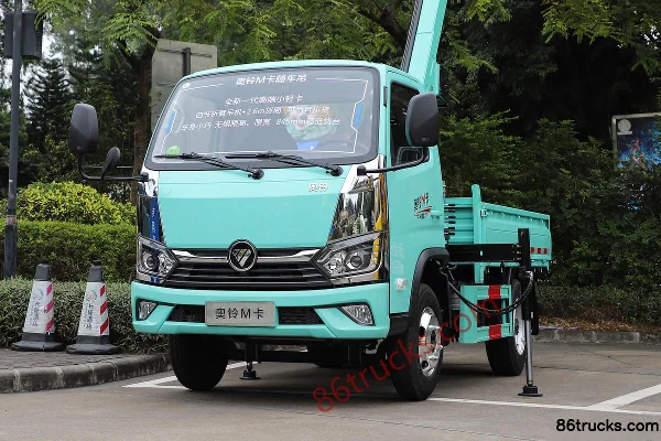 Foton Auman M Card 132hp 4X2(6 wheels) 2.6m Truck-Mounted Crane (Shenbai Heavy Industry) (China VI) Exterior (3) | 86Trucks