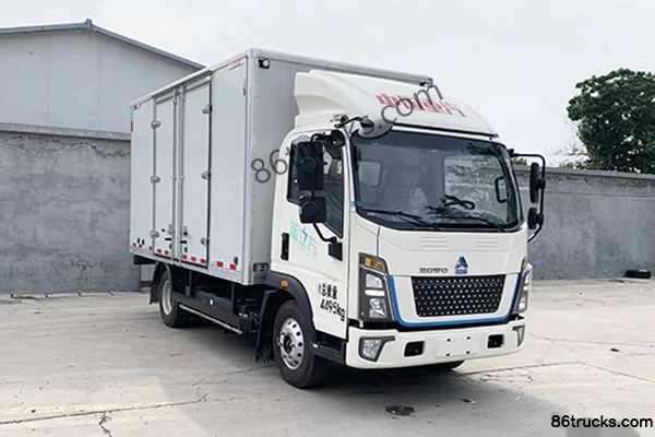 Sinotruk HOWO Hanjiang 4X2(6 wheels) Pure Electric Power Supply Truck (Zhongyan Brand) Exterior