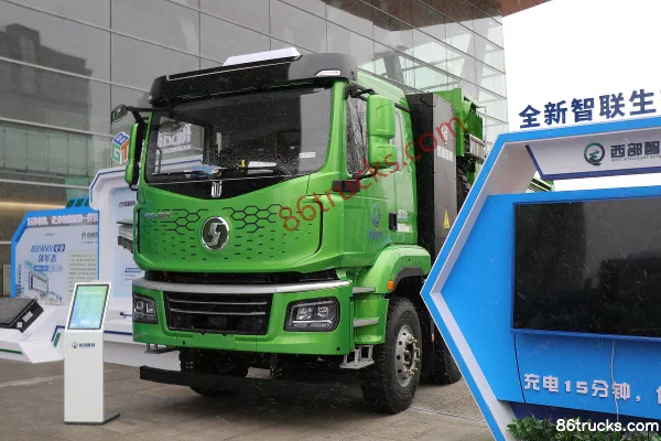 Proton Auto Charging Edition 31T 8X4(12 wheels) 7.2m Electric Dump Truck 256kWh Exterior (3) | 86Trucks