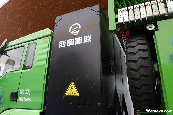 Proton Auto Charging Edition 31T 8X4(12 wheels) 7.2m Electric Dump Truck 256kWh Body (1) | 86Trucks