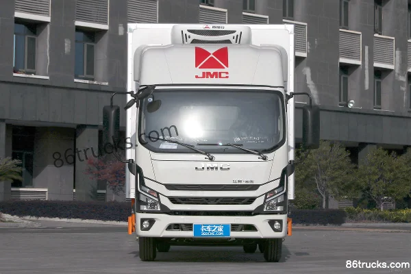JMC Kaiyun+ cabine moyenne 146 ch 4X2(6 roues) camion frigorifique 4,02 m (WLY 6 vitesses) Extérieur (2) | 86Trucks