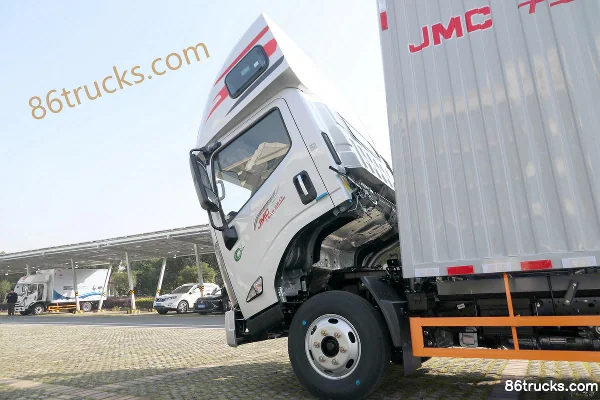 JMC Kaiyun+ 146 ch 4X2(6 roues) camion léger à benne 4,2 m monoplace (couchette) Châssis (2) | 86Trucks