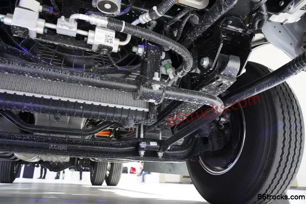 JAC Junling HV6 4.5T 4.015m Plug-in Hybrid Refrigerated Truck 15.55kWh 4X2(6 wheels) Chassis (3) | 86Trucks
