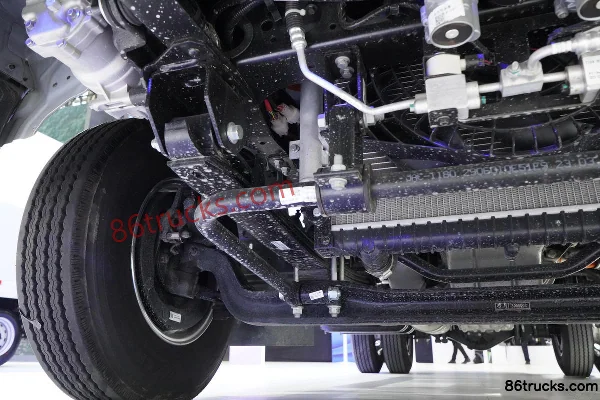 JAC Junling HV6 4.5T 4.015m Plug-in Hybrid Refrigerated Truck 15.55kWh 4X2(6 wheels) Chassis (2) | 86Trucks