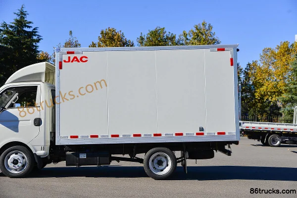 JAC Kaida X5 1.8L 130hp 4X2(6 wheels) Gasoline 3.5m Single-row Van Mini Truck Body (2) | 86Trucks
