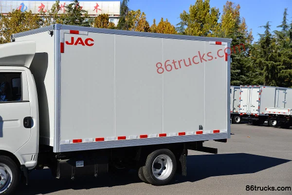 JAC Kaida X5 1.8L 130hp 4X2(6 wheels) Gasoline 3.5m Single-row Van Mini Truck Body (1) | 86Trucks
