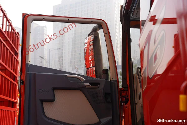 FAW Jiefang Qingdao JH6 Heavy Truck Leading Edition 350hp 4X2(6 wheels) 6.75m AMT Automatic Flatbed Cargo Truck Cab (2) | 86Trucks