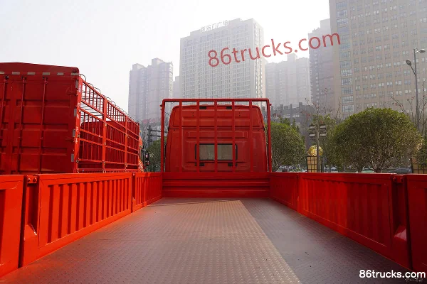 FAW Jiefang Qingdao JH6 Heavy Truck Leading Edition 350hp 4X2(6 wheels) 6.75m AMT Automatic Flatbed Cargo Truck Body (2) | 86Trucks