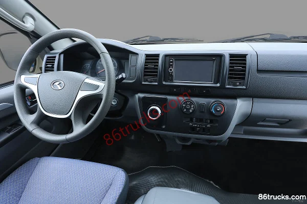 King Long Longyao 8S 2023 Model 3.5T 5.455m Electric Closed Van 41.86kWh Cab (1) | 86Trucks