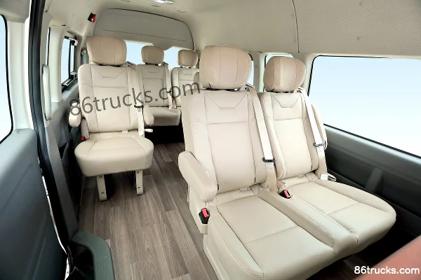 King Long Kaige 2014 Luxury 139hp 2.4L Passenger Van Cab (3) | 86Trucks