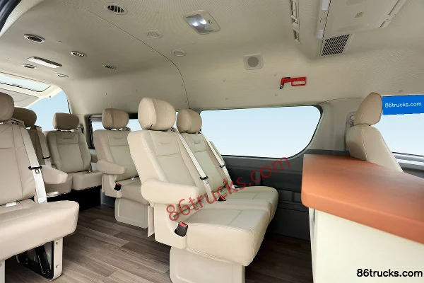 King Long Kaige 2014 Luxury 139hp 2.4L Passenger Van Cab (2) | 86Trucks