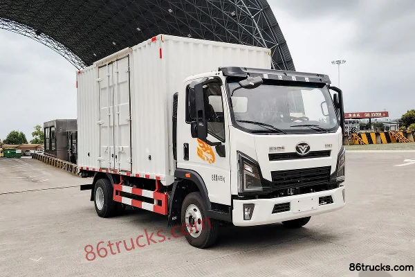 Sinotruk HOWO H3 4.5T 4.15m Single Row Plug-in Hybrid Van Light Truck 15.45kWh 4X2(6 wheels) Exterior