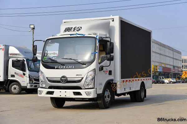 Foton Aoling New Jiyun Youth Edition 132hp 4X2(6 wheels) single-row promotional truck Exterior (3) | 86Trucks