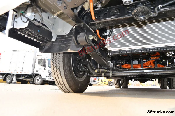 Foton Zhilan EL 4,5T 4,14 m cabine simple camion fourgon électrique pur 81,14 kWh 4X2(6 roues) Châssis (2) | 86Trucks