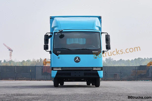 SANY Light Truck Jiangshan 4.5T 4.18m Single Row Pure Electric Van Light Truck 106kWh 4X2(6 wheels) Exterior (2) | 86Trucks