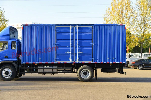 JAC S9 2.5L Diesel 185 hp 4X2(6 wheels) Fast Gear 8-speed 3.82m Sleeper Cab Van Light Truck Body (2) | 86Trucks