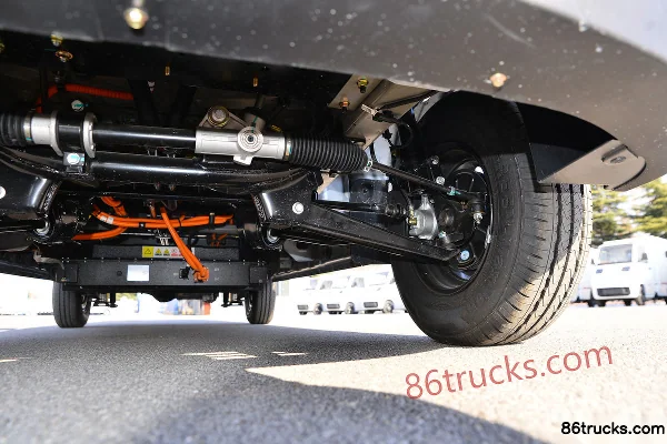 JAC Lanmao M2 2023 Guoxuan Confort 3,2 T 2 places camion fourgon électrique pur 4,89 m 41,93 kWh Châssis (3) | 86Trucks