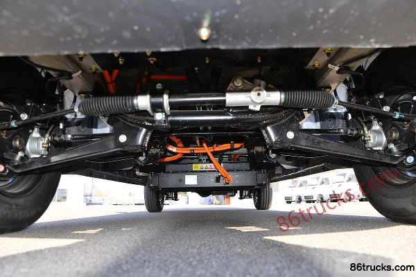 JAC Lanmao M2 2023 Guoxuan Confort 3,2 T 2 places camion fourgon électrique pur 4,89 m 41,93 kWh Châssis (1) | 86Trucks